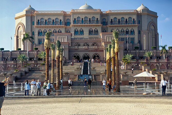 Full-Day Abu Dhabi City Shared Tour - Emirates Palace offers a quick look at Abu Dhabi grandeur