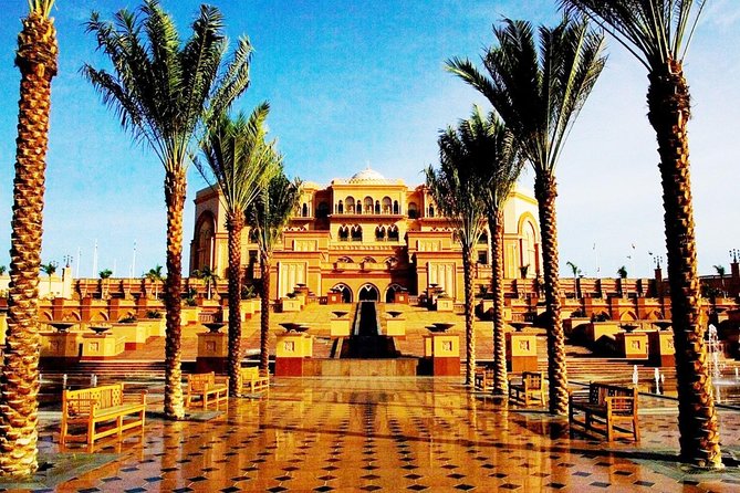 Full Day Abu Dhabi City Tour + BAPS Mandir Visit, guide transfer - The Day Begins With Dubai Hotel Pickup