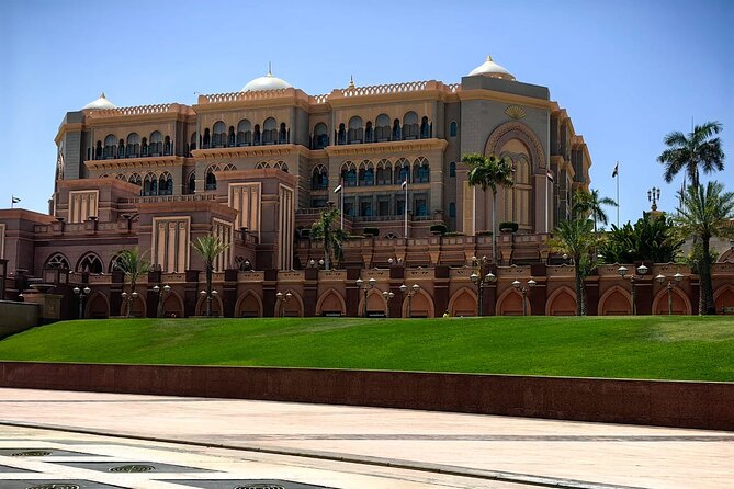 Full Day Abu Dhabi City Tour with Ferrari World - Emirates Palace Marina and the capital’s waterfront