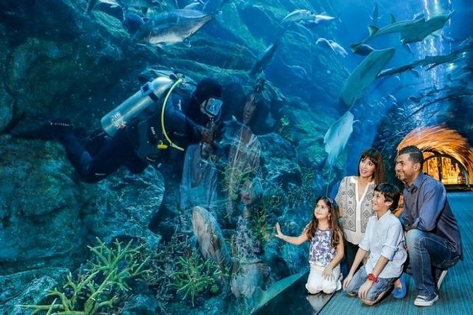 Full Day Dubai City Tour: Burj Khalifa & Underwater Zoo Ticket - Dubai Marina and the Gulf Coast in short stops