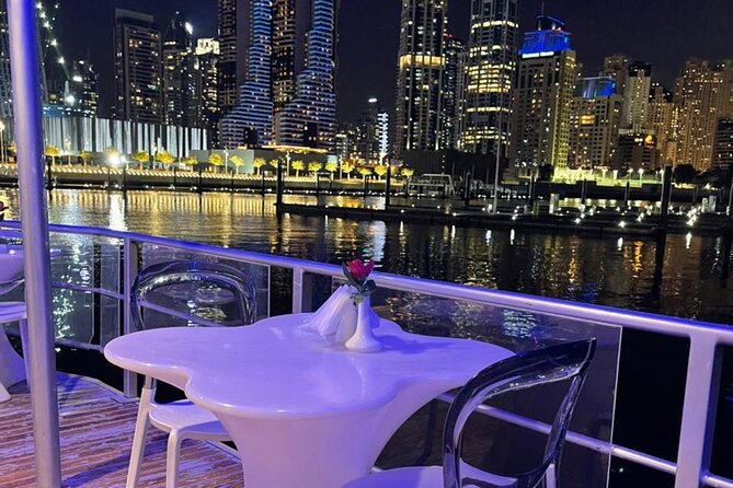 Glass Cruise in Dubai Marina with Dinner - The Route: Marina Towers, Palm Island, and Dubai Eye