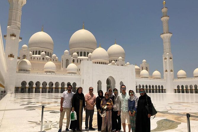 Half day City Tour of Abu Dhabi with Sheikh Zayed Grand mosque - Tasting the culture at the Abu Dhabi dates market