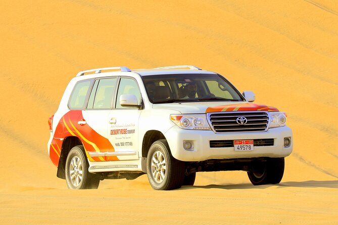Half-Day Desert Safari from Abu Dhabi - Sunset gives the evening its best moment