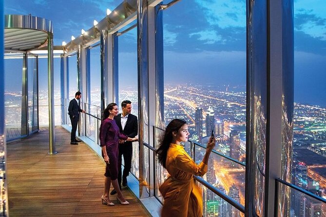 Half Day Dubai City Tour With Burj Khalifa At The Top Ticket - Burj Khalifa Levels 124 and 125 set the pace