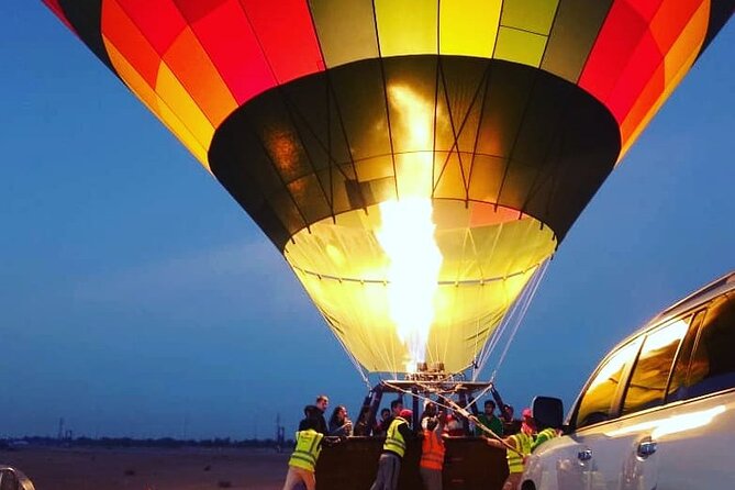 Hot Air Balloon Ride Over Dubai Desert inlcuding Transfers - Why the desert sunrise is the real star