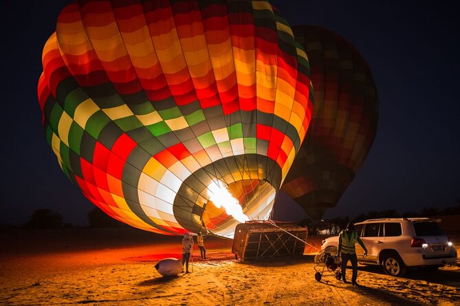 Hot Air Balloon Ride Over Dubai Desert inlcuding Transfers - What the balloon flight feels like