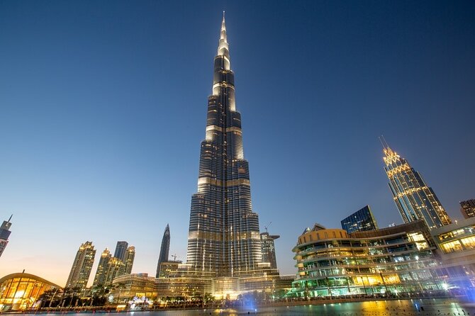 Iconic Burj Khalifa Views Experience Dubai's Skyline - Dubai Mall and the Dubai Fountain afterward