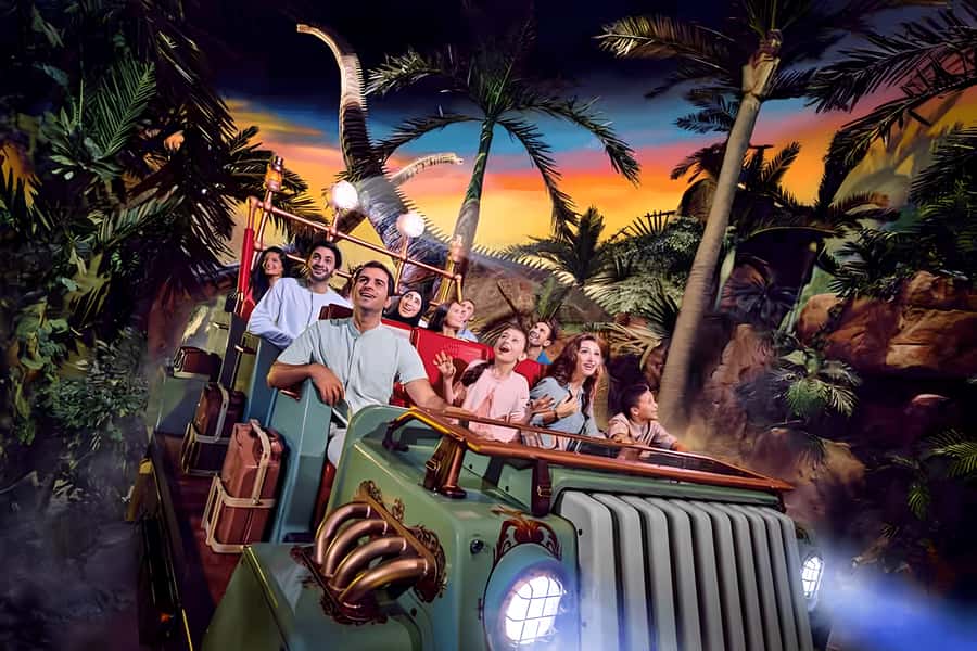 IMG Worlds of Adventure Entry Ticket with Hotel Transfers - What your seven hours at IMG Worlds of Adventure look like