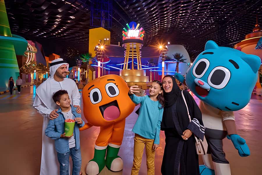IMG Worlds of Adventure Entry Ticket with Hotel Transfers - Cartoon characters and fantasy settings keep the day varied