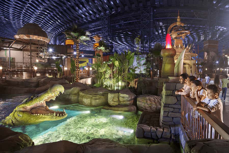 IMG Worlds of Adventure Entry Ticket with Hotel Transfers - How the $69 price works for different groups
