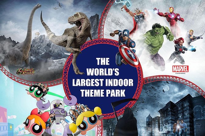 IMG Worlds of Adventure Ticket with Optional Fast Track Upgrade - IMG Boulevard: begin here and plan your route