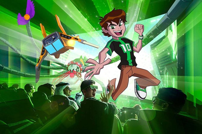 IMG Worlds of Adventure Ticket with Optional Fast Track Upgrade - Cartoon Network and Kids Zone for younger children