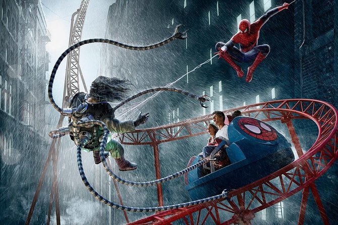 IMG Worlds of Adventure Ticket with Optional Fast Track Upgrade - The Haunted Hotel: a smaller part of the day