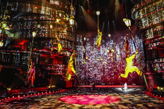 La Perle by Dragone Show Tickets Dubai - Arrival, ticket collection, and timing