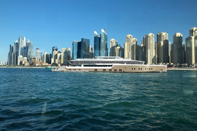 Luxury 7 Star Mega Yacht Dinner Cruise with International Buffet - Air-conditioned seating and the outdoor deck