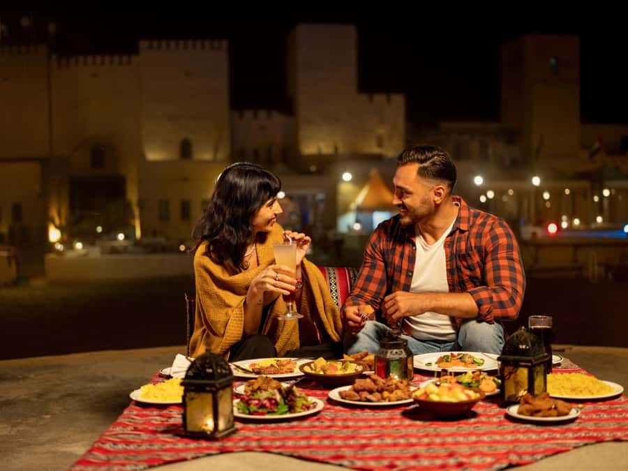 Luxury Dubai Desert Safari, BBQ, Camel Ride, Quad Bike, Show - The ride from Dubai to the desert