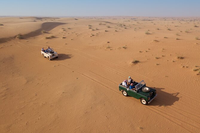 Luxury Hot Air Balloon, Land Rover Defender & Michelin Breakfast - A short camel ride before returning to Dubai