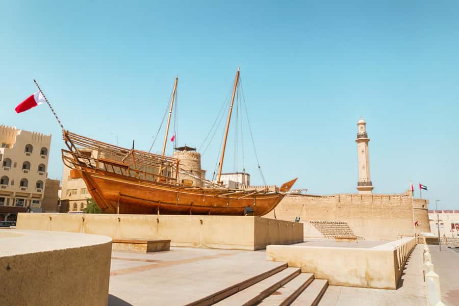 Magical Dubai 8-Hour Tour with Burj Khalifa Experience - Crossing Dubai Creek by abra