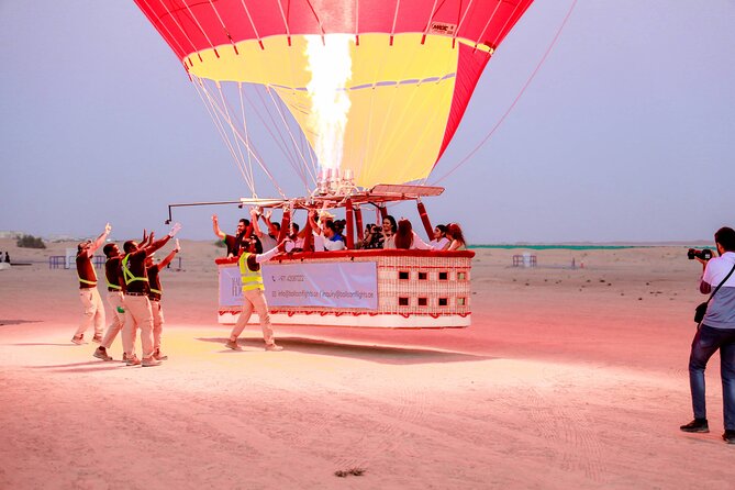 Magical Hot Air Balloon In Dubai - Breakfast at a traditional Bedouin camp