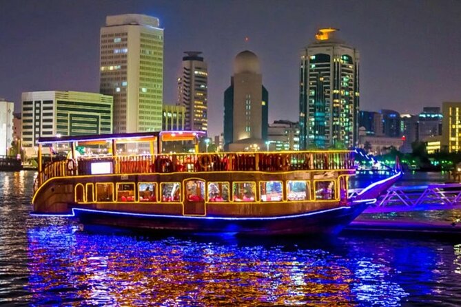 Marina Dhowe Cruise Dinner with Private Transfers - Tanura Dance and Music on the Water
