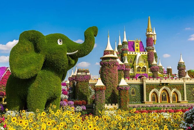 Miracle Garden Admission Tickets with Transfer Options - The record-setting flower displays