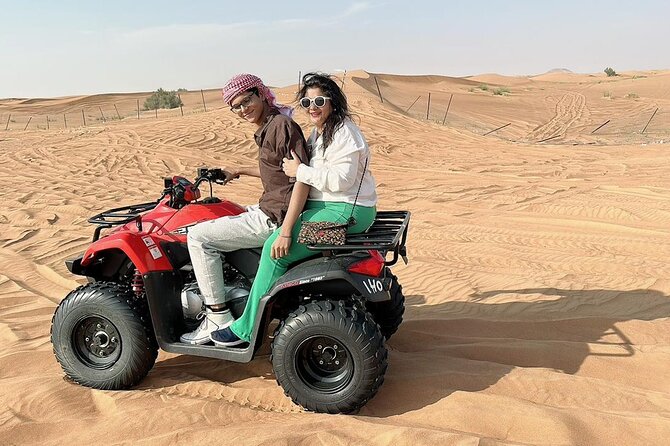 Morning Desert Safari, 25 Minutes ATV with 20 minutes Camel Ride - Key points at a glance