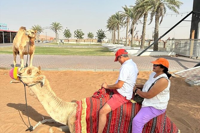 Morning Desert Safari, 25 Minutes ATV with 20 minutes Camel Ride - Pickup in a shared Land Cruiser