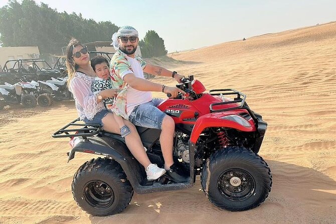 Morning Desert Safari, 25 Minutes ATV with 20 minutes Camel Ride - The 25-minute ATV ride