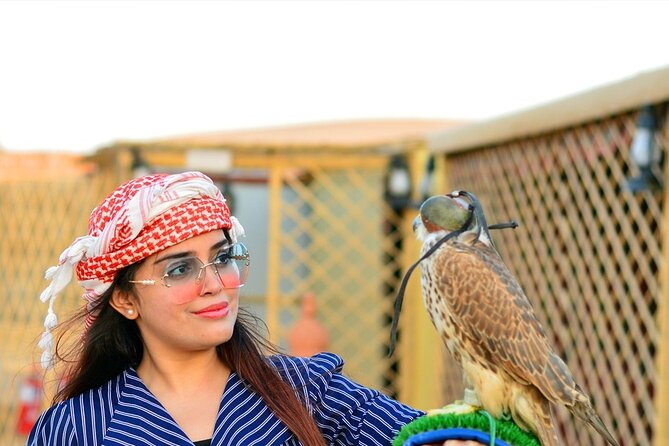 Morning Desert Safari From Abu Dhabi - Falcon photographs and seasonal limits