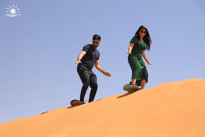Morning Desert Safari in Dubai with Camel Ride - Lahbab’s red dunes and the 4x4 run
