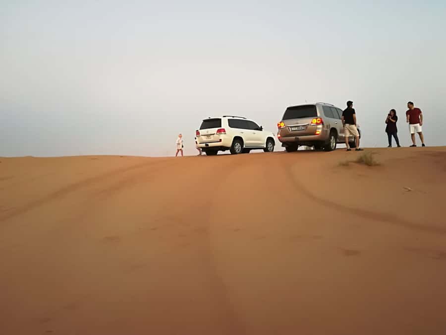 Morning Desert Safari in Ras Al Khaimah - Leaving Ras Al Khaimah for the morning desert