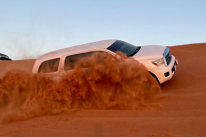 "Morning Desert Safari with Camel Farm visits & Arabic Treats" - Hotel pickup keeps the morning easy