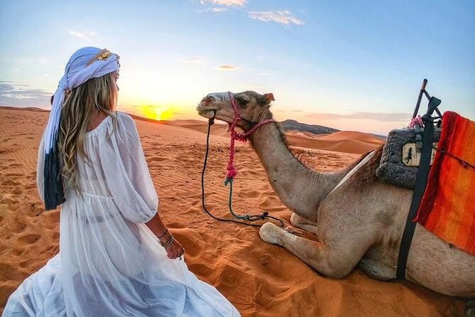 Morning Desert Safari with Quad Bike, Camel Ride & Sandboarding - From Your Hotel to Lahbab in a Land Cruiser