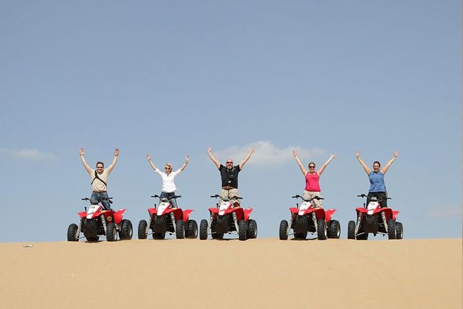 Morning Desert Safari with Quad Bike Tour Abu Dhabi - Leaving Abu Dhabi for the Al Khatim dunes