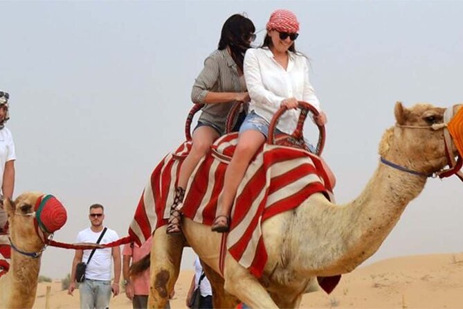 Morning Desert Thrill: Dune Bashing, 30min Quad Bike & Camel Ride - Sandboarding on the dune slopes