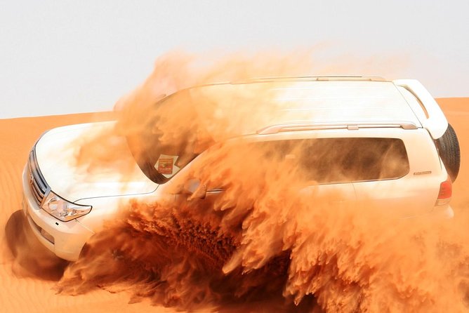 Morning Dubai Desert Safari with Sand boarding and Camel Ride - The Land Cruiser ride into Dubai’s red dunes