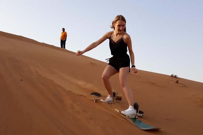 Morning Dubai Red Dunes Safari with Camel Riding & Sand Boarding - Quad biking is the major extra cost
