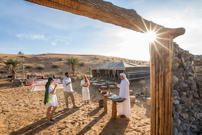 Morning Falconry & Nature Desert Safari with Transfers from Dubai - A short camel ride, not a desert expedition
