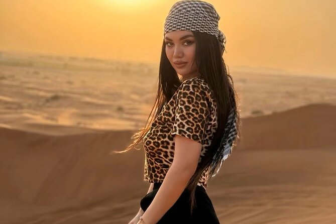 Morning Private Desert Safari - Sandboarding on the red dunes