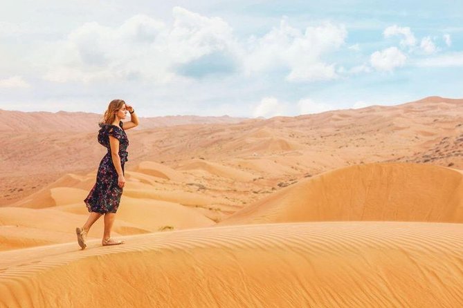 Morning Red Dunes Desert by Quad Bike, Dune Bashing, Camel Ride & Sandboarding - Sunrise photos, water, and the missing breakfast