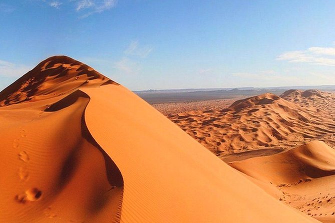 Morning Red Dunes Safari: Camel Ride & Sandboarding Adventure - Lahbab and the Red Dunes