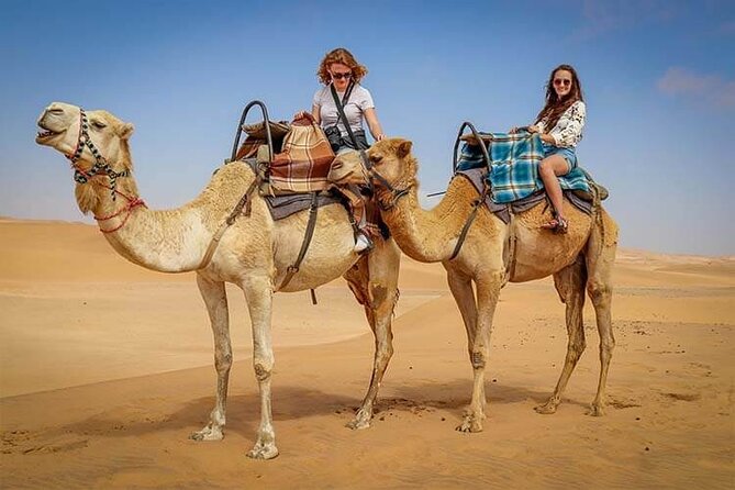 Morning Thrill: Exciting Desert Safari Adventure Camel Ride Dubai - Lahbab’s red dunes are the main event
