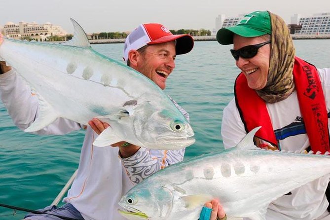 Nanje Fishing Trips Dubai - Leaving Dubai Marina for the Palm