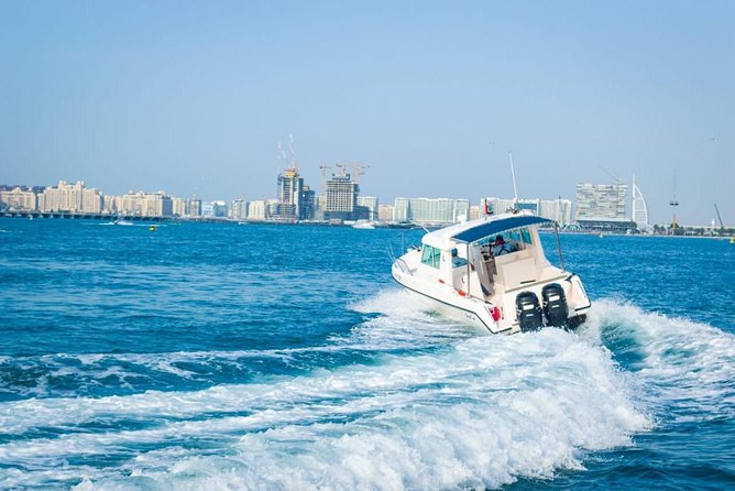 Nanje Fishing Trips Dubai - Swimming, sun decks, and the useful onboard setup