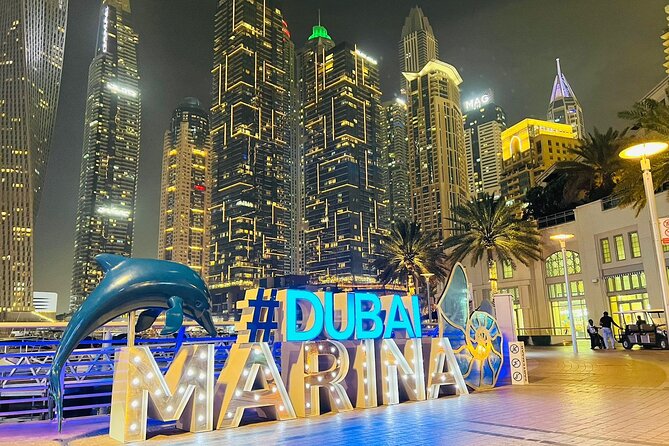 Night City Tour of Dubai - Dubai After Dark, From Marina Towers to Old Deira