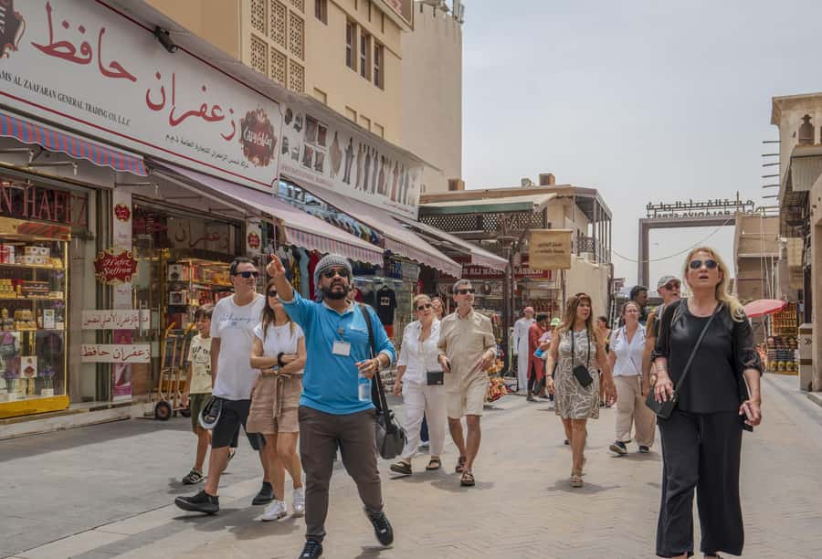 Old Dubai Historic Guided Tour: Creek, Street Food & Souks - The Gold Souk and the tour’s final stop
