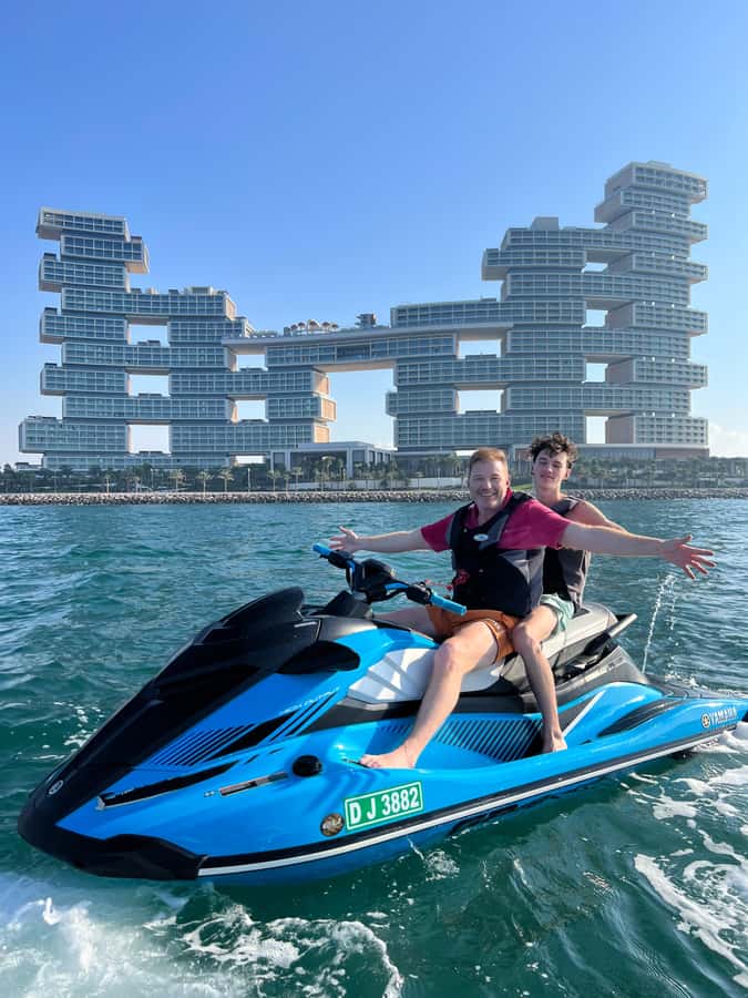 Palm Jumeirah: 1.5-Hour Guided Jet Ski Tour - The safety briefing and first minutes on the water