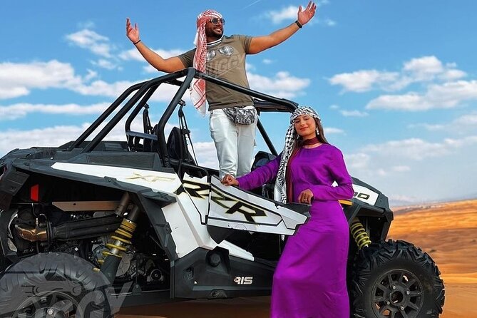 Polarize Dune Buggy 1000cc in Red Dunes Desert - From Dubai to Lahbab at 3 pm