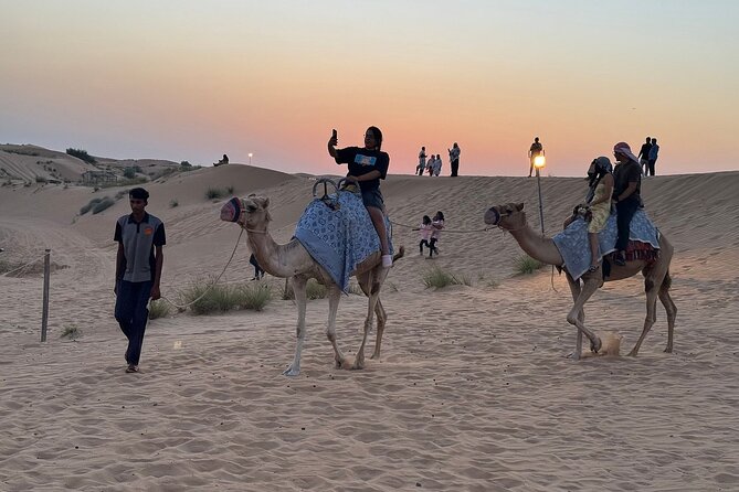 Premium Desert Safari Activities for Group and Family - Leaving Dubai for the red dunes