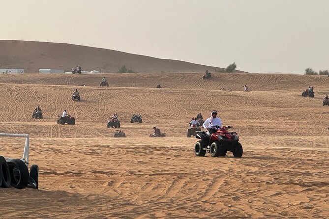 Premium Desert Safari Activities for Group and Family - Red-dune driving in Lehbab